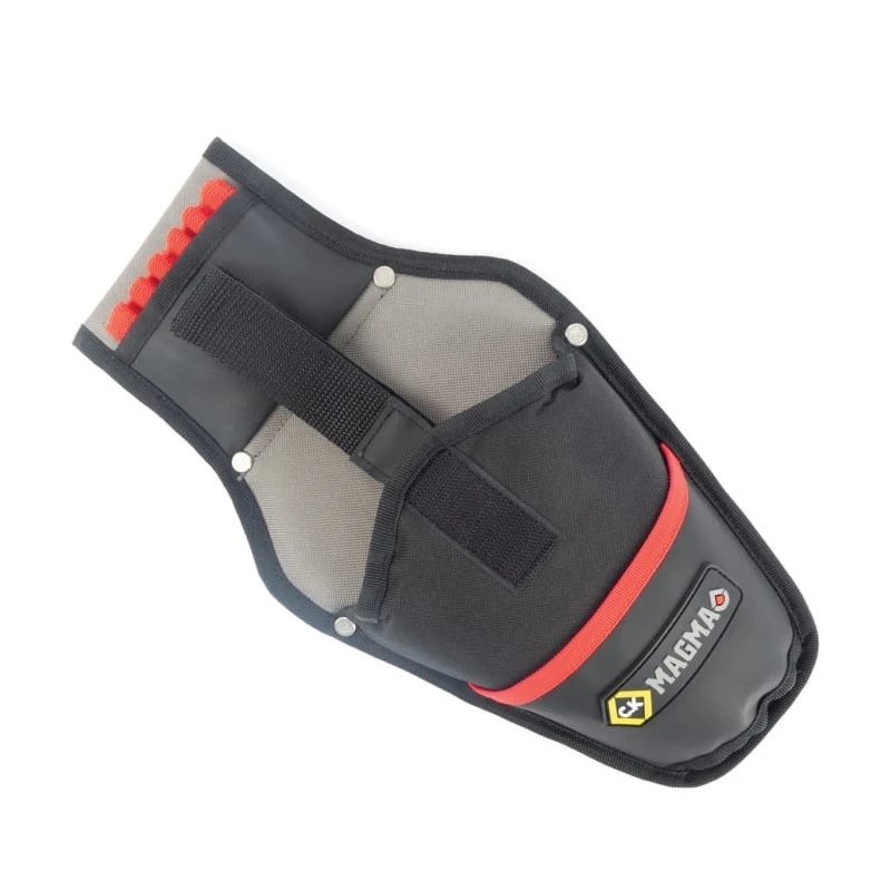 CK Polyester 50 Pocket Power Tool Holster Industrial Grade, Zipper Lock with Belt MA2737