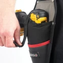 CK Polyester 50 Pocket Power Tool Holster Industrial Grade, Zipper Lock with Belt MA2737