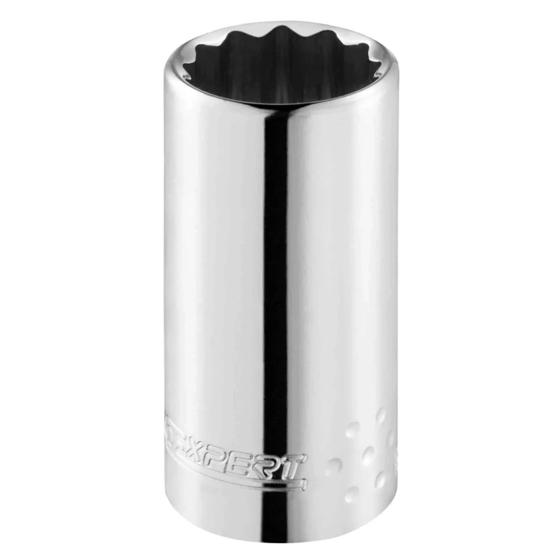 Expert by Facom 1/2 in Drive 13 mm 12 Point Bi-Hexagon Socket Chrome Vanadium Steel 79mm Overall Length E117279