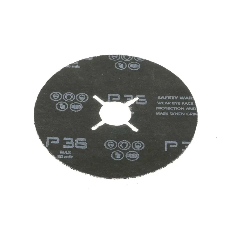RS PRO Zirconium Abrasive Disc Fibre Backing 115 mm Diameter 36 Grade P36 Grit 188-3396
