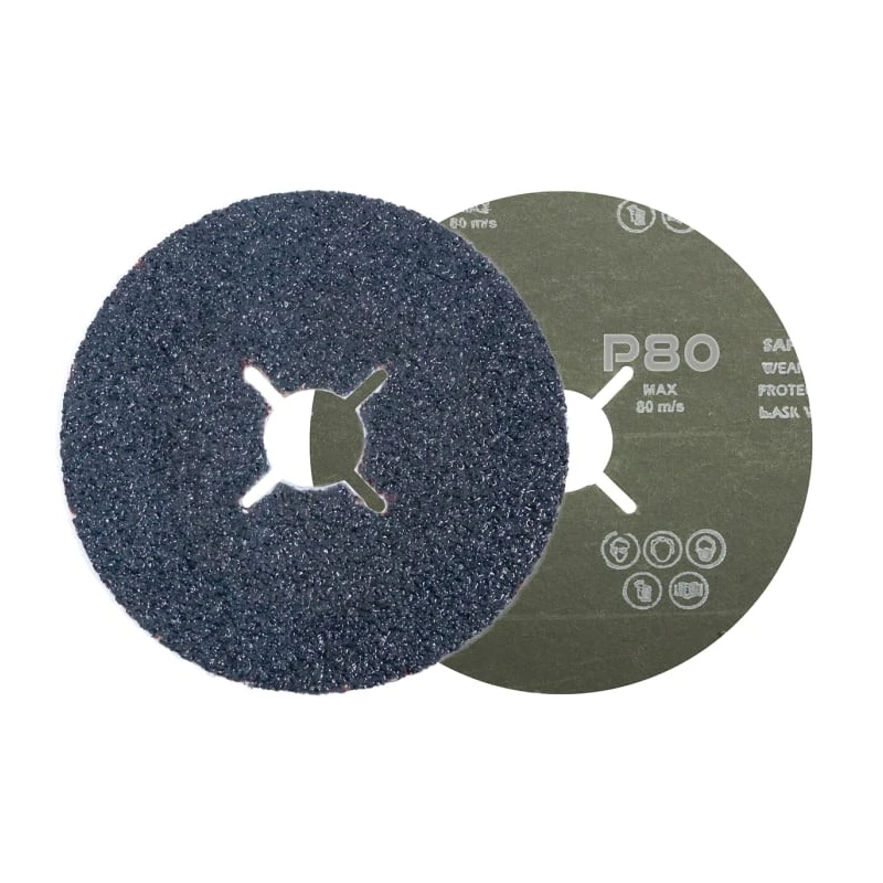 RS PRO Zirconium Abrasive Disc, 125 mm Diameter, 80 Grade, P80 Grit 188-3403