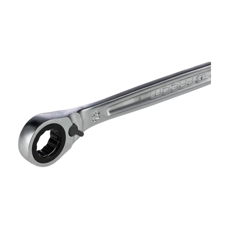 Facom Combination Ratchet Spanner Satin Chrome, 178mm Overall Length 13 mm 467B.13