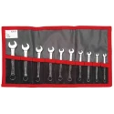 Facom 10-Piece Spanner Set, 3.2 to 11 mm, Box or Roll Set 39.JE10T