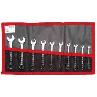 Facom 10-Piece Spanner Set, 3.2 to 11 mm, Box or Roll Set 39.JE10T