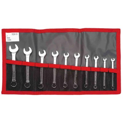 Facom 10-Piece Spanner Set, 3.2 to 11 mm, Box or Roll Set 39.JE10T