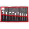 Facom 10-Piece Spanner Set, 3.2 to 11 mm, Box or Roll Set 39.JE10T