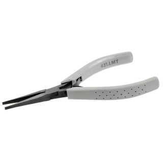 Facom Long Nose Plier Straight Nose, 1 mm Tip Size, 135mm Overall Length, 35mm Jaw Length, Comfort Grip 431.LMT
