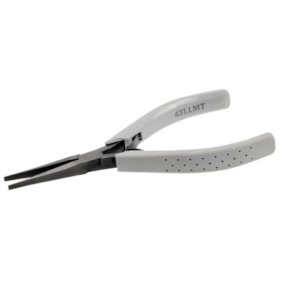 Facom Long Nose Plier Straight Nose, 1 mm Tip Size, 135mm Overall Length, 35mm Jaw Length, Comfort Grip 431.LMT