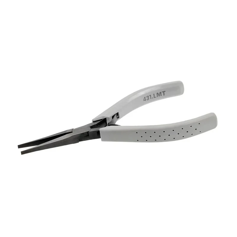 Facom Long Nose Plier Straight Nose, 1 mm Tip Size, 135mm Overall Length, 35mm Jaw Length, Comfort Grip 431.LMT
