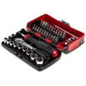 Facom 27-Piece 1/4 in 12 Point Socket Set RL.NANO-U112