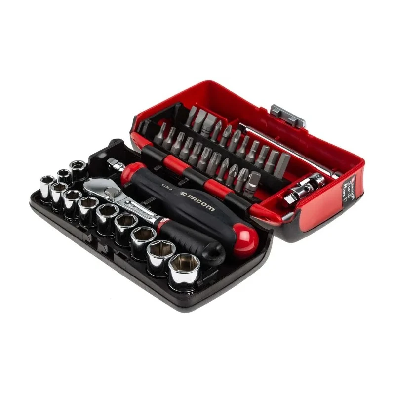 Facom 27-Piece 1/4 in 12 Point Socket Set RL.NANO-U112