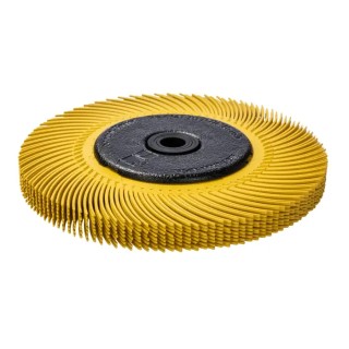 3M Circular Abrasive Brush 152.4 mm Diameter P80 Grit Center Hole Maximum 6000 rpm Speed 7100138300