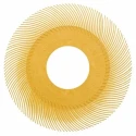 3M Circular Abrasive Brush 152.4 mm Diameter P80 Grit Center Hole Maximum 6000 rpm Speed 7100138300