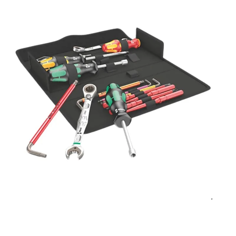 Wera 15 Piece Plumber Tool Kit with Case VDE 1000V Approved IEC 60900 05136026001