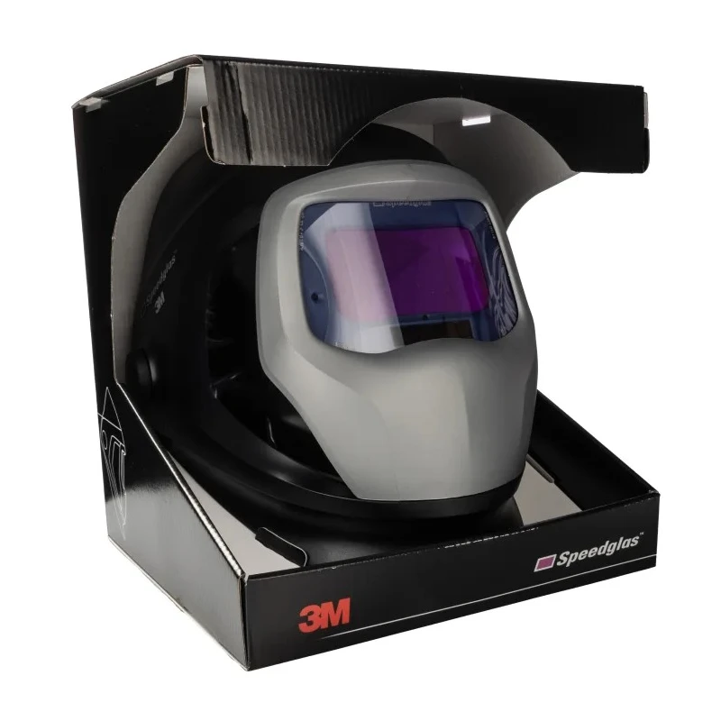 3M Speedglas 9100 Flip Up Welding Helmet Shade 5, 8, 9 to 13 Auto Darkening Lens Adjustable Headband 9100 X