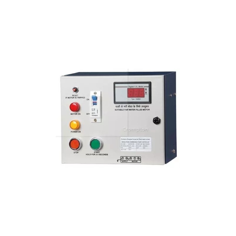 Crompton Oil Filled Digital Control Panel Suitable for 3VO/4VO, NODCP Series