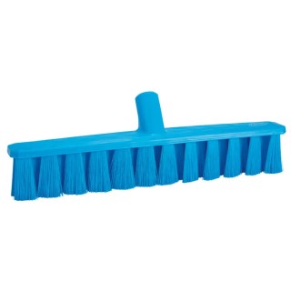 Vikan Ultra Safe Technology Broom Blue with Polyethylene Terephthalate Bristles 50mm Width 54mm Bristle Length 400mm 31713