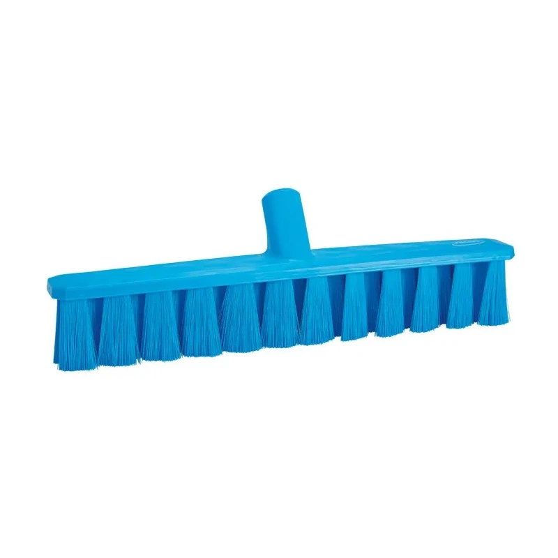 Vikan Ultra Safe Technology Broom Blue with Polyethylene Terephthalate Bristles 50mm Width 54mm Bristle Length 400mm 31713
