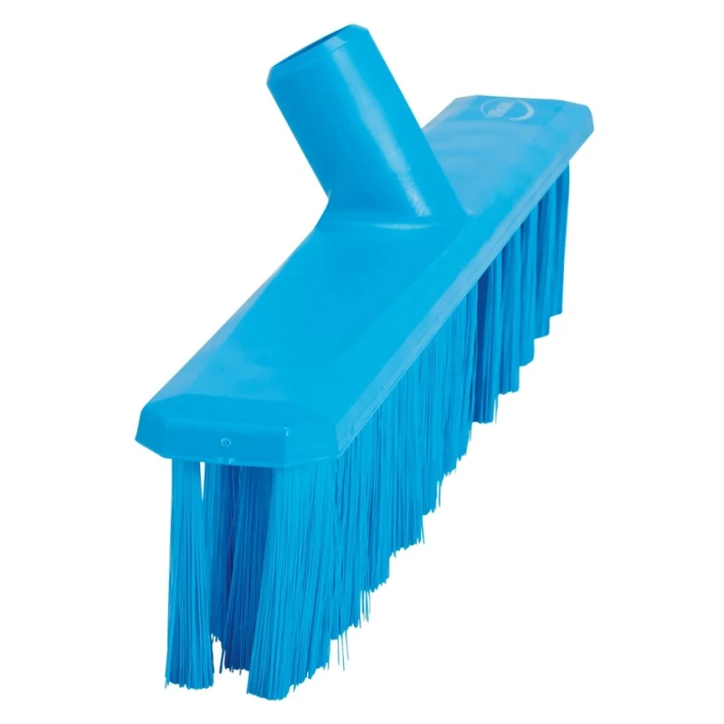 Vikan Ultra Safe Technology Broom Blue with Polyethylene Terephthalate Bristles 50mm Width 54mm Bristle Length 400mm 31713
