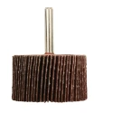 RS PRO Aluminium Oxide Abrasive Wheel 50 mm Diameter, 30 mm Face Width, P80 Grit, Flap Wheel, 6 mm Shank, 10000 RPM 189-5748