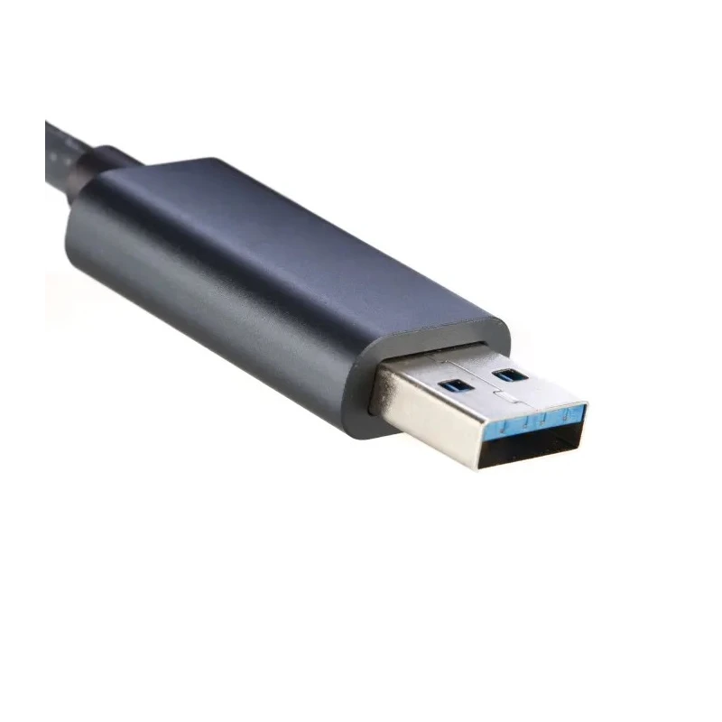 Molex IC Socket USB Cable, Male USB Type A to Male USB Type C, USB 3.1, 5 m Length, Black Jacket 106413-4405