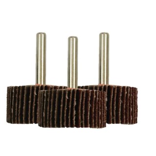 RS PRO Aluminium Oxide Abrasive Flap Wheel 40 mm Diameter 20 mm Face Width P120 Grit 12500 rpm 189-5757