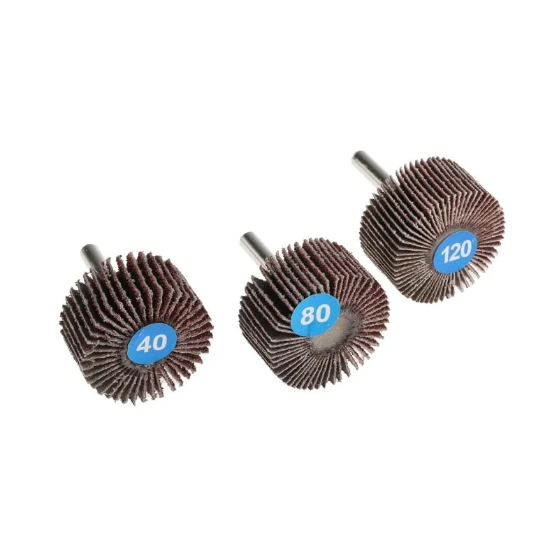 RS PRO Aluminium Oxide Abrasive Flap Wheel 40 mm Diameter 20 mm Face Width P120 Grit 12500 rpm 189-5757