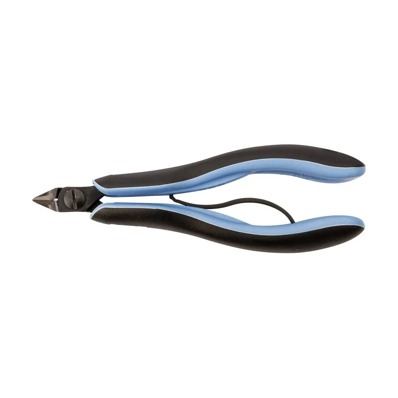 Lindstrom Micro Bevel ESD Safe Cable Cutter RX 8146, Alloy Steel Jaw, 135.5mm Length
