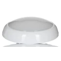 RS PRO Round LED Bulkhead Light 18 W 240V AC Polycarbonate IP54 188-3517
