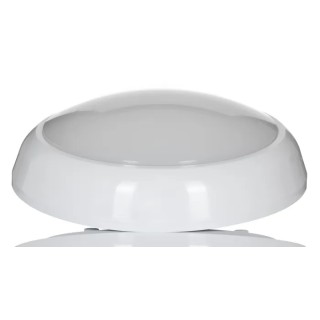 RS PRO Round LED Bulkhead Light 18 W 240V AC Polycarbonate IP54 188-3517