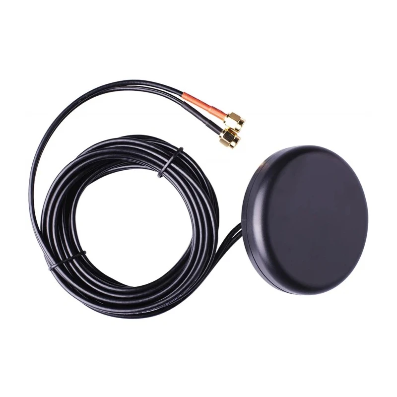 MikroElektronika Disc Omni-Directional GPS Antenna with SMA, MCX, FAKRA or other Connector 824-960 MHz 5 dBi Gain MIKROE-3376