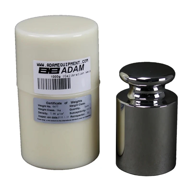 Adam 1 kg Weighing Scale Check Weight Stainless Steel Class F1 F1 1kg