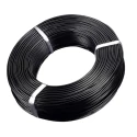 RS PRO Polyvinyl Chloride Black Cable Sleeve, Wall Thickness 0.47mm, Dielectric Strength 2500V/mm, Operating Temp 189-3171