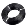 RS PRO Polyvinyl Chloride Black Cable Sleeve, Wall Thickness 0.47mm, Dielectric Strength 2500V/mm, Operating Temp 189-3171
