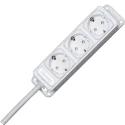 Kopp 3 m 3 Socket Extension Lead Kit 16A 250V White Series 1274 127485014
