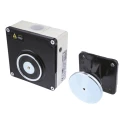 Eaton Access Control Single Door Magnet 390 N Holding Force DC Release, Epoxy White Finish 620016RSCO-1601