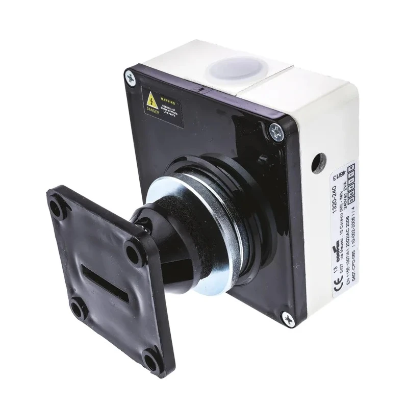 Eaton Access Control Single Door Magnet 390 N Holding Force DC Release, Epoxy White Finish 620016RSCO-1601
