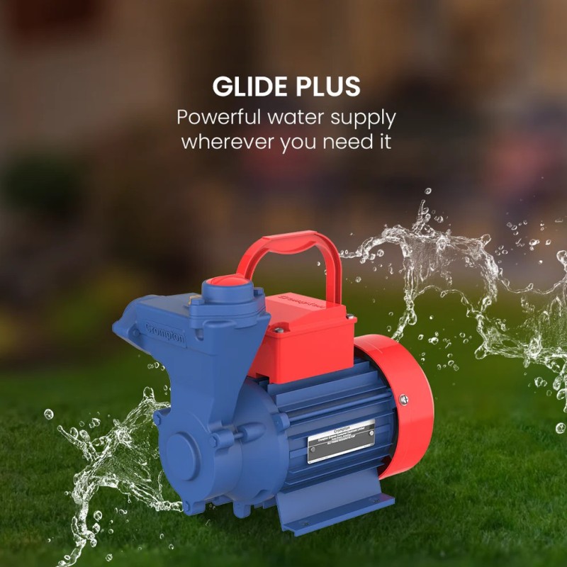 Crompton Single Phase Self Priming Regenerative Pump, Glide Plus Series