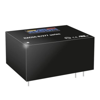 Recom Switching Power Supply 24V DC, 4 W, 80-305V AC Input RAC04-24SK/277