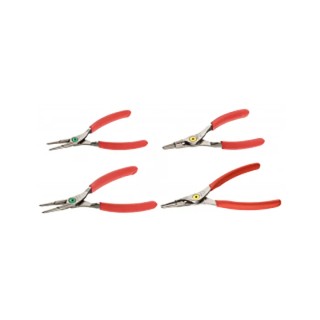 Facom 4-Piece Circlip Plier Set PCSNJ4 with Straight Nose for Circlips 10-60 mm