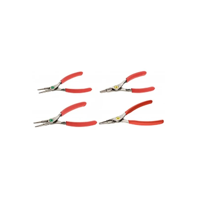 Facom 4-Piece Circlip Plier Set PCSNJ4 with Straight Nose for Circlips 10-60 mm