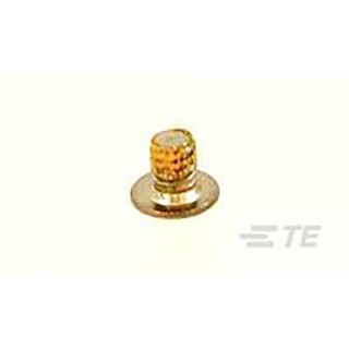 TE Connectivity Multi-Gig Cap Screw Stainless Steel Gold Finish for 1410946 Series 1410946-2