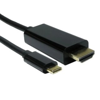 RS PRO IC Socket USB Cable Male USB Type C to Male HDMI USB 3.1 2m 192-4697