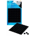 3M Circular Polyurethane Self-Adhesive Feet 12.7 mm Diameter 3.6 mm Width x 12.7 mm Length SJ5012BL