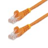 StarTech.com Cat5e Ethernet Cable, 5 m, Unscreened, Orange PVC