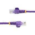 StarTech.com Cat5e Unscreened Ethernet Cable, 10 m Length, Purple PVC Jacket, Stranded Copper Conductor 