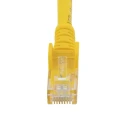 StarTech.com Cat6 Ethernet Cable 4 Core, Yellow, 7 m, Unshielded Unscreened, Snagless PVC N6PATC7MYL