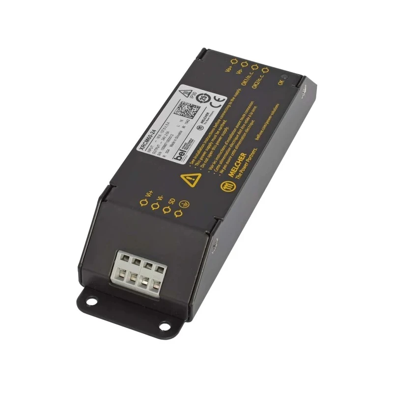 BEL POWER SOLUTIONS INC RCM Series 60W Railway Chassis Mount DC/DC Converter 24V Output, 137.5V Max Input, 16.8V XRCM60-24