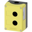 Siemens Yellow Plastic Push Button Enclosure, SIRIUS ACT 3SU18 Series, 22 mm Diameter, IP69/IP67/IP66 3SU1802-0AA00-0AB2