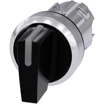 Siemens SIRIUS ACT 3SU10 Series 3 Position Illuminated Selector Switch Head, 22 mm Cutout, IP66 IP67 IP69K 3SU1052-2BP10-0AA0